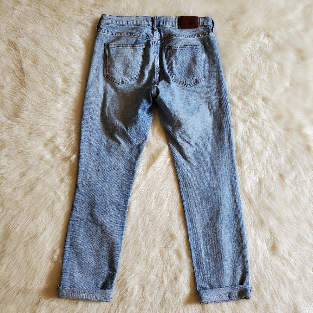 Madewell Slim Boyjean Distressed Kinsey Wash 25 - Picture 5 of 16